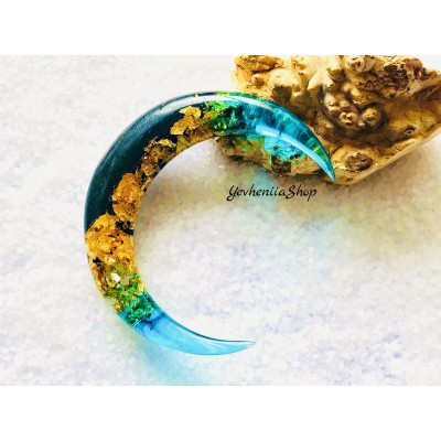 Blue & Gold Crescent 