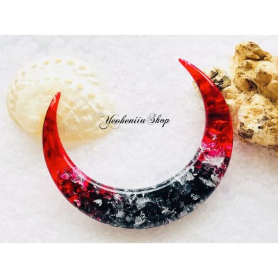 Red & Black Crescent 