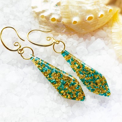 Dangle drop sparkly earrings