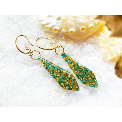 Dangle drop sparkly earrings