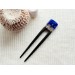 Wooden hair clip