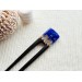 Wooden hair clip